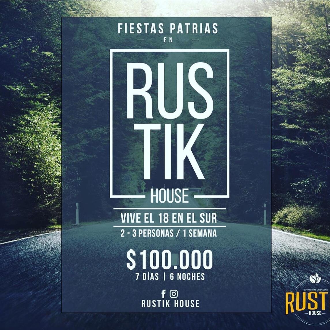 Rustik Hostel Пуэрто-Монт Экстерьер фото